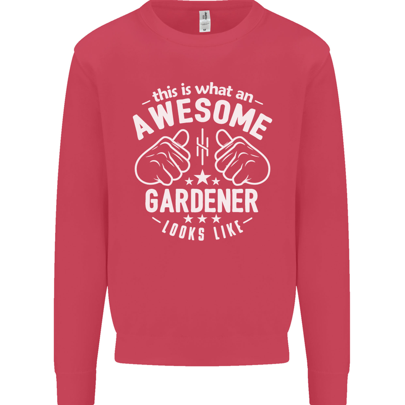 This Is What an Awesome Gardener Looks Like Mens Sweatshirt Jumper Heliconia