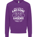 This Is What an Awesome Gardener Looks Like Mens Sweatshirt Jumper Purple