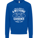 This Is What an Awesome Gardener Looks Like Mens Sweatshirt Jumper Royal Blue