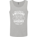 This Is What an Awesome Gardener Looks Like Mens Vest Tank Top Sports Grey