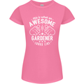 This Is What an Awesome Gardener Looks Like Womens Petite Cut T-Shirt Azalea