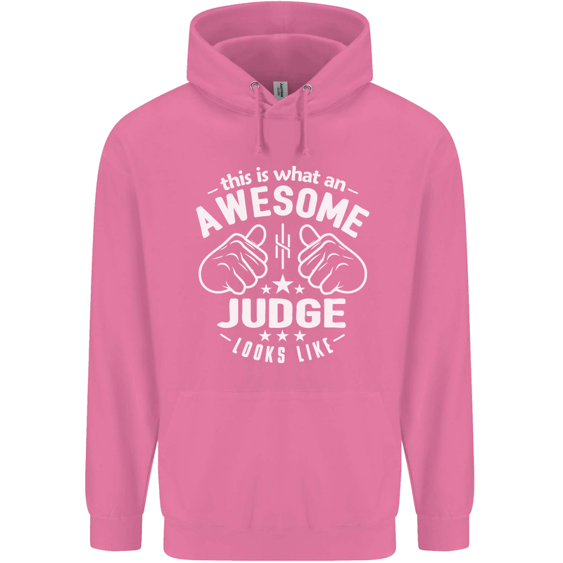 This Is What an Awesome Judge Looks Like Mens 80% Cotton Hoodie Azelea