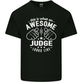 This Is What an Awesome Judge Looks Like Mens Cotton T-Shirt Tee Top Black