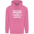 This Is What an Awesome Lorry Driver Looks Mens 80% Cotton Hoodie Azelea
