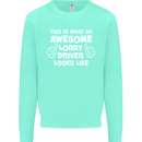 This Is What an Awesome Lorry Driver Looks Mens Sweatshirt Jumper Peppermint