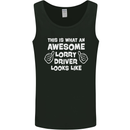 This Is What an Awesome Lorry Driver Looks Mens Vest Tank Top Black