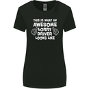 This Is What an Awesome Lorry Driver Looks Womens Wider Cut T-Shirt Black