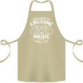 This Is What an Awesome Medic Looks Like Cotton Apron 100% Organic Khaki