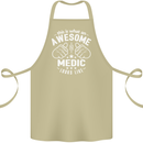 This Is What an Awesome Medic Looks Like Cotton Apron 100% Organic Khaki