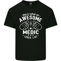 This Is What an Awesome Medic Looks Like Mens Cotton T-Shirt Tee Top Black