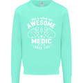 This Is What an Awesome Medic Looks Like Mens Sweatshirt Jumper Peppermint