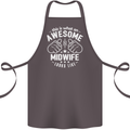This Is What an Awesome Midwife Looks Like Cotton Apron 100% Organic Dark Grey