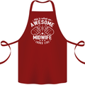 This Is What an Awesome Midwife Looks Like Cotton Apron 100% Organic Maroon