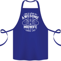 This Is What an Awesome Midwife Looks Like Cotton Apron 100% Organic Royal Blue