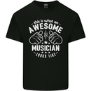 This Is What an Awesome Musician Looks Like Mens Cotton T-Shirt Tee Top Black