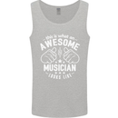 This Is What an Awesome Musician Looks Like Mens Vest Tank Top Sports Grey