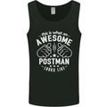 This Is What an Awesome Postman Looks Like Mens Vest Tank Top Black