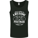 This Is What an Awesome Postman Looks Like Mens Vest Tank Top Black
