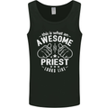 This Is What an Awesome Priest Looks Like Mens Vest Tank Top Black