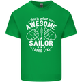This Is What an Awesome Sailor Looks Like Mens Cotton T-Shirt Tee Top Irish Green
