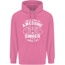 This Is What an Awesome Singer Looks Like Mens 80% Cotton Hoodie Azelea