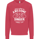 This Is What an Awesome Singer Looks Like Mens Sweatshirt Jumper Heliconia