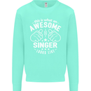 This Is What an Awesome Singer Looks Like Mens Sweatshirt Jumper Peppermint
