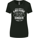 This Is What an Awesome Singer Looks Like Womens Wider Cut T-Shirt Black