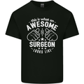 This Is What an Awesome Surgeon Looks Like Mens Cotton T-Shirt Tee Top Black