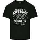 This Is What an Awesome Surgeon Looks Like Mens Cotton T-Shirt Tee Top Black