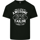 This Is What an Awesome Tailor Looks Like Mens Cotton T-Shirt Tee Top Black