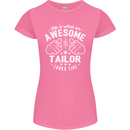 This Is What an Awesome Tailor Looks Like Womens Petite Cut T-Shirt Azalea