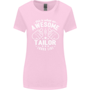 This Is What an Awesome Tailor Looks Like Womens Wider Cut T-Shirt Light Pink