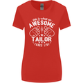 This Is What an Awesome Tailor Looks Like Womens Wider Cut T-Shirt Red