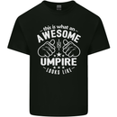 This Is What an Awesome Umpire Looks Like Mens Cotton T-Shirt Tee Top Black