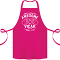This Is What an Awesome Vicar Looks Like Cotton Apron 100% Organic Pink