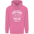This Is What an Awesome Vicar Looks Like Mens 80% Cotton Hoodie Azelea