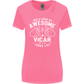 This Is What an Awesome Vicar Looks Like Womens Wider Cut T-Shirt Azalea