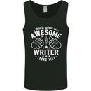 This Is What an Awesome Writer Looks Like Mens Vest Tank Top Black