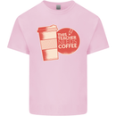This Teacher Needs Coffee Funny Teaching Mens Cotton T-Shirt Tee Top Light Pink