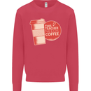 This Teacher Needs Coffee Funny Teaching Mens Sweatshirt Jumper Heliconia