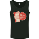 This Teacher Needs Coffee Funny Teaching Mens Vest Tank Top Black