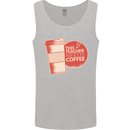 This Teacher Needs Coffee Funny Teaching Mens Vest Tank Top Sports Grey