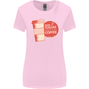 This Teacher Needs Coffee Funny Teaching Womens Wider Cut T-Shirt Light Pink