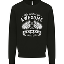 This is What an Awesome Dad Looks Like Mens Sweatshirt Jumper Black