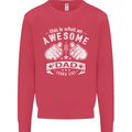 This is What an Awesome Dad Looks Like Mens Sweatshirt Jumper Heliconia