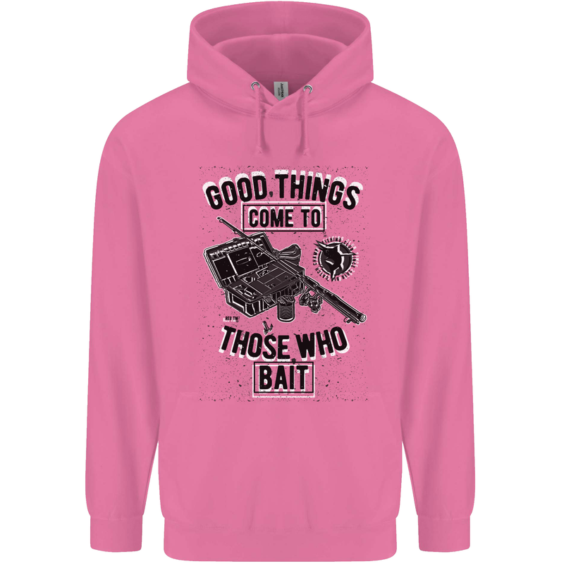 Those Who Bait Fishing Fisherman Funny Childrens Kids Hoodie Azalea