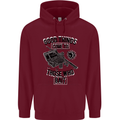 Those Who Bait Fishing Fisherman Funny Childrens Kids Hoodie Maroon