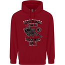 Those Who Bait Fishing Fisherman Funny Childrens Kids Hoodie Red