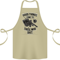 Those Who Bait Fishing Fisherman Funny Cotton Apron 100% Organic Khaki